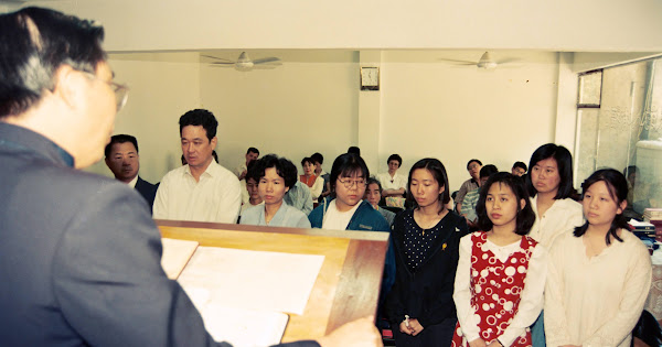 長執團契幹部就任式